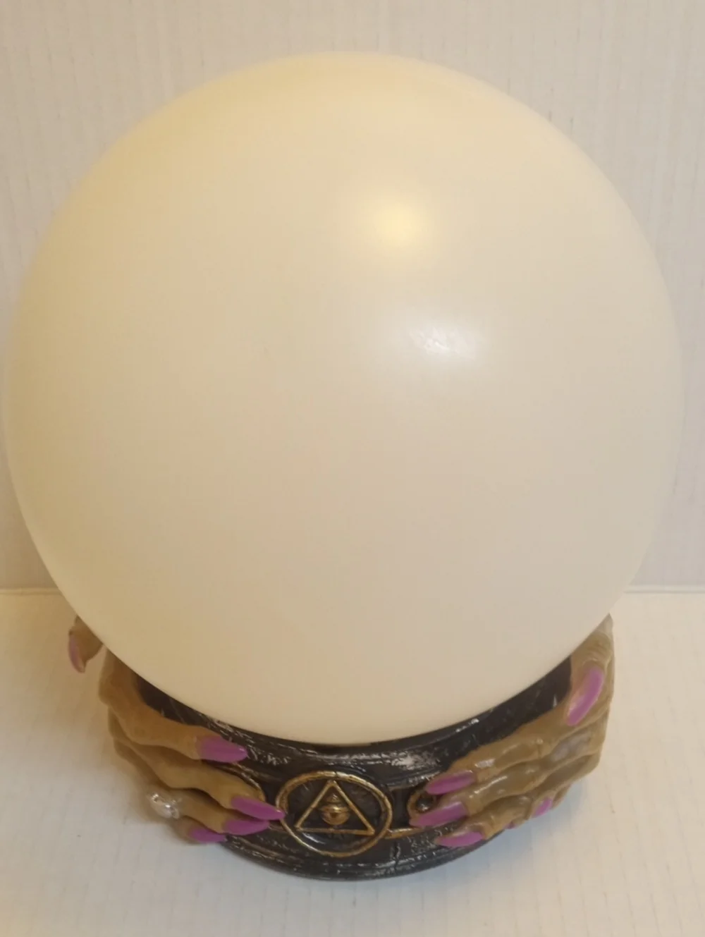 Halloween Prop with Sound & Lights Fortune Teller LED Witch Crystal Ball Orb